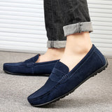 Maro Herren Mokassins | Echtes Wildleder, Handgefertigt, Slip-On 4
