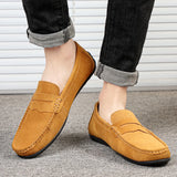 Maro Herren Mokassins | Echtes Wildleder, Handgefertigt, Slip-On 5
