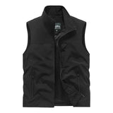 Maro Herren Weste | Wind- und Wasserdicht, Outdoor Schwarz 8