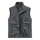 Maro Herren Weste | Wind- und Wasserdicht, Outdoor Schwarz 9