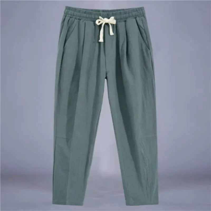 Mavi Herren Shorts | Baumwolle-Leinen-Mischung, Atmungsaktiv 6