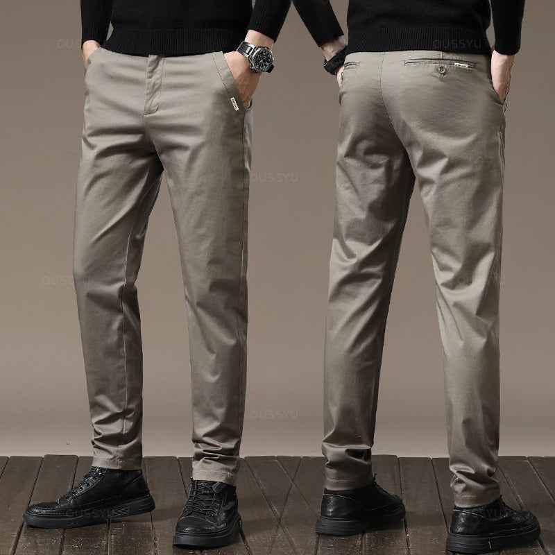 Max Herren Chino Hose | 98% Baumwolle, Business Casual 6