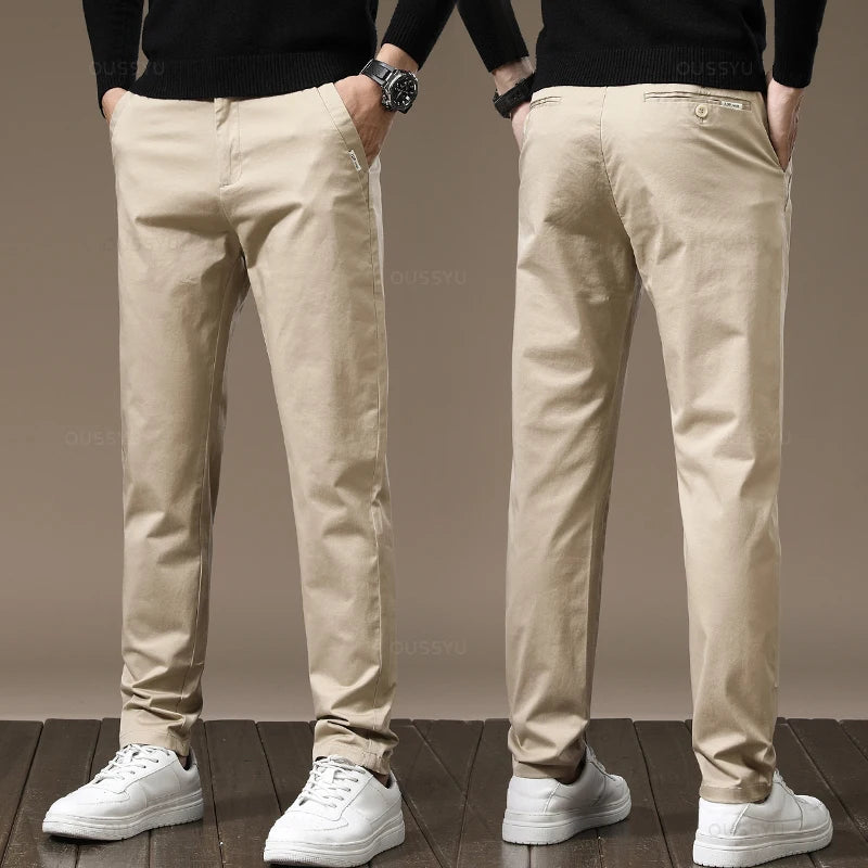 Max Herren Chino Hose | 98% Baumwolle, Business Casual 7