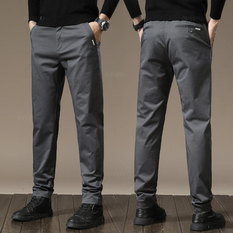 Max Herren Chino Hose | 98% Baumwolle, Business Casual 9