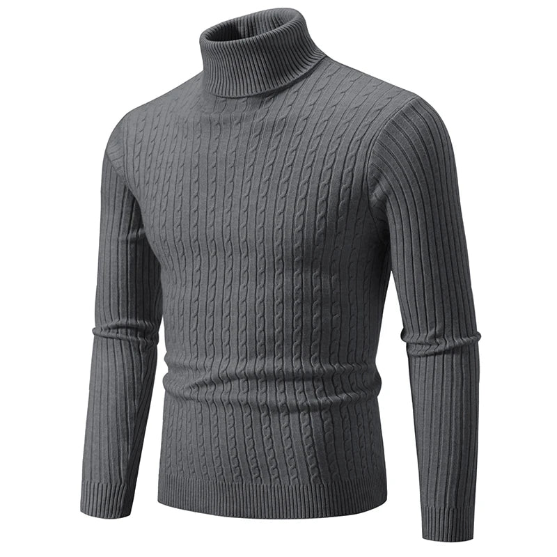 Max Herren Pullover | Hochkragen, Wolle, Warm und Langlebig 6