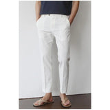 Max Herren Sommerhose | Leichte Baumwolle, Slim Fit 5