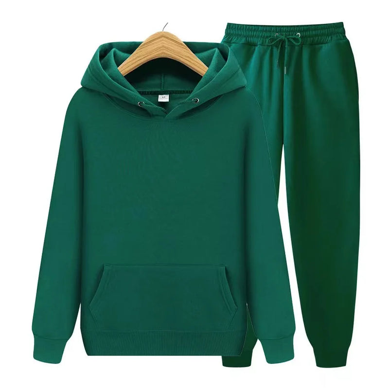 Max Herren Trainingsanzug | Oversize Baumwollmix, Sportlich 11