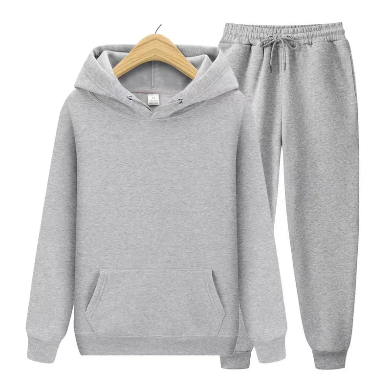 Max Herren Trainingsanzug | Oversize Baumwollmix, Sportlich 18