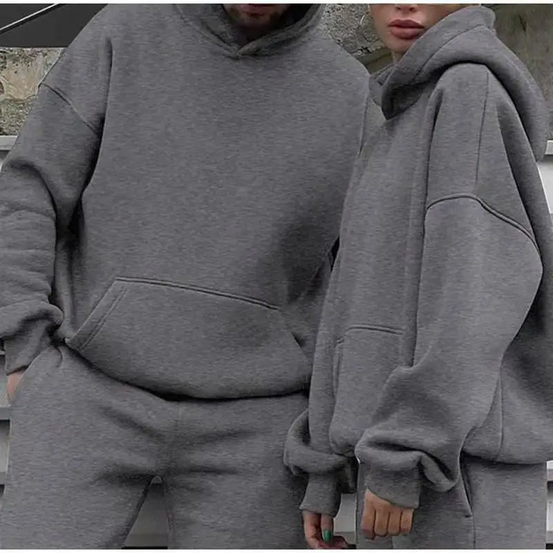 Max Herren Trainingsanzug | Oversize Baumwollmix, Sportlich 5