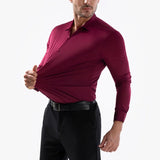 Max Herren Ultra-Stretch Hemd | Langarm, Hochwertig und Bequem 9