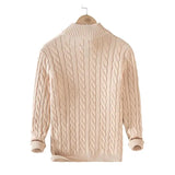 Maxim Männer Pullover | 100% Baumwolle, Stehkragen 1