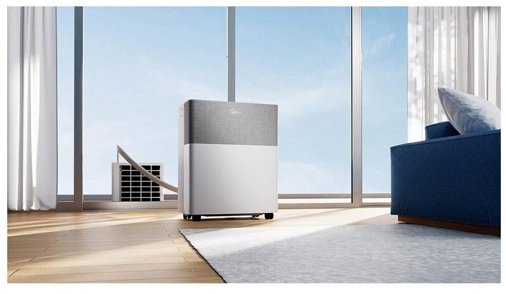Midea PortaSplit – Mobile Wärmepumpe 4-in-1, Heizen & Kühlen, 12000 BTU/3,5kW, WiFi, bis 42m