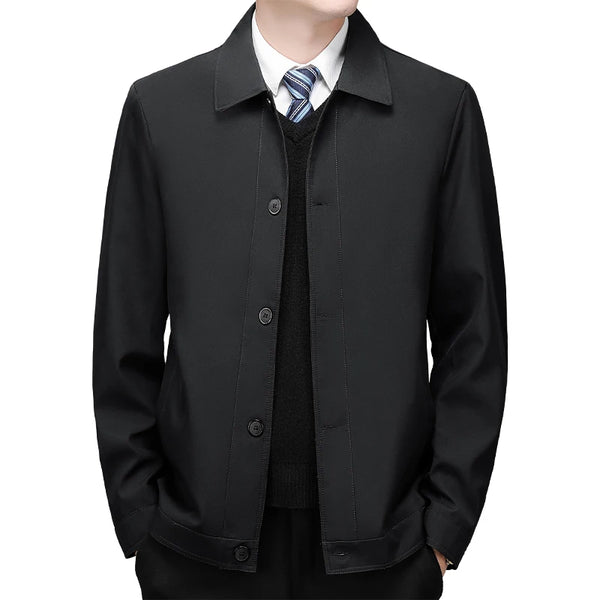 Miko Herrenjacke | Einfarbig, Bequeme Passform 0
