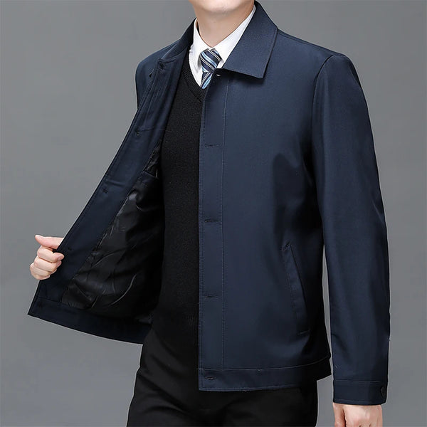Miko Herrenjacke | Einfarbig, Bequeme Passform 1