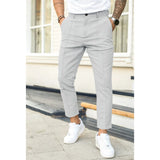 Milo Herren Anzughose | Bequemer Slim Fit, Schwarz 5