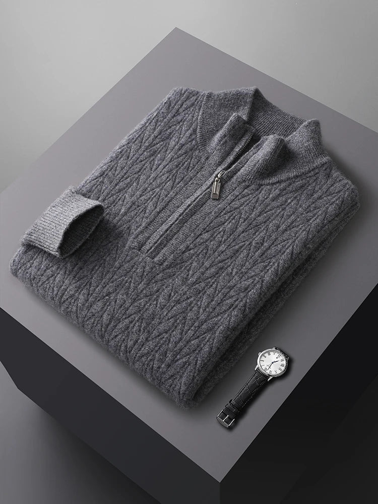 Milo Herrenpullover | 100% Merino Wolle, Hochwertig und Atmungsaktiv 12