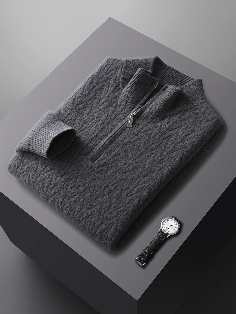 Milo Herrenpullover | 100% Merino Wolle, Hochwertig und Atmungsaktiv 7