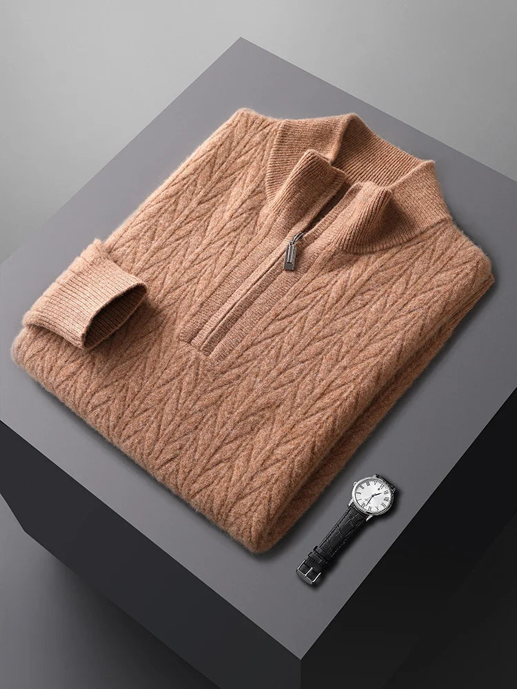Milo Herrenpullover | 100% Merino Wolle, Hochwertig und Atmungsaktiv 8