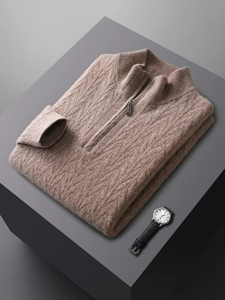 Milo Herrenpullover | 100% Merino Wolle, Hochwertig und Atmungsaktiv 9