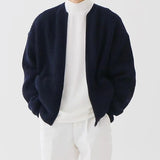 Rico Herren Strickjacke | Hochwertige Strickware, Reißverschluss und Kordelzug, Vielseitig für Herbst 7