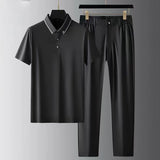 Sam Herren Anzug | Ultra-Dünne Ice Seide, Business Casual 0