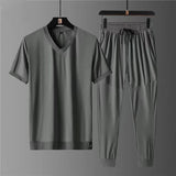Sam Herren Anzug | Ultra-Dünne Ice Seide, Business Casual 3