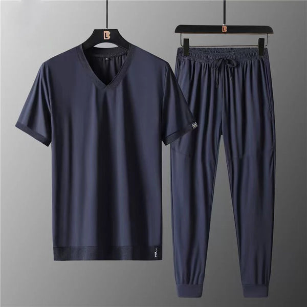 Sam Herren Anzug | Ultra-Dünne Ice Seide, Business Casual 7