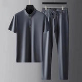 Sam Herren Anzug | Ultra-Dünne Ice Seide, Business Casual 8