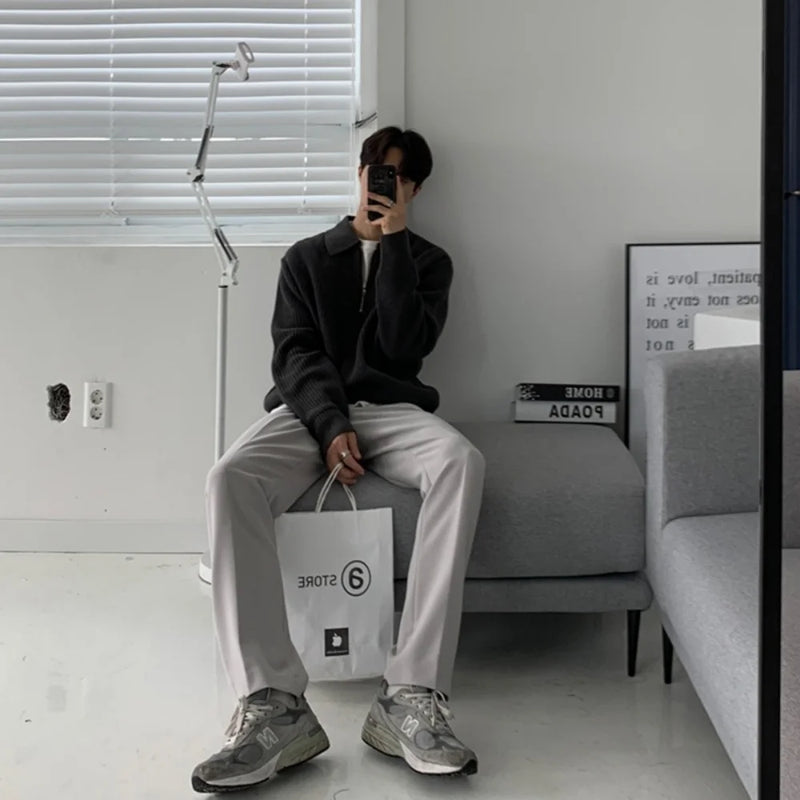 Sam Herrenpullover | Vintage Strick, Baggy Passform 4
