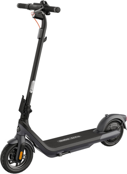 Segway Ninebot E2 Pro D E-Scooter 10 Zoll - Reichweite 35km, 750W Motor, Straßenzulassung - Schwarz