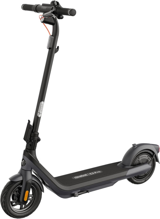 Segway Ninebot E2 Pro D E-Scooter 10 Zoll - Reichweite 35km, 750W Motor, Straßenzulassung - Schwarz