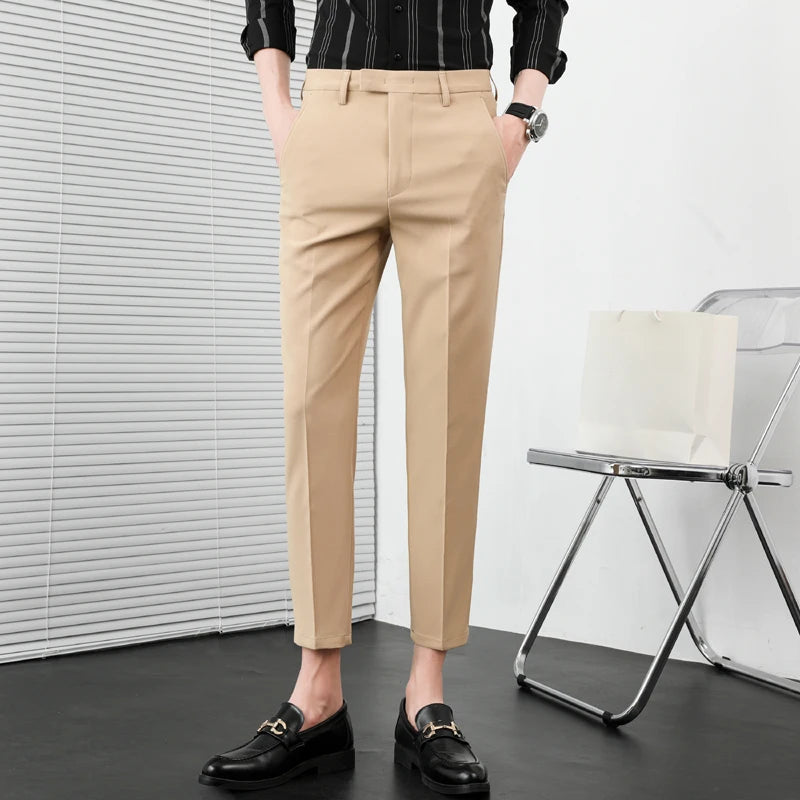 Siro Herren Anzughose | Slim Fit, Hochwertiger Stoff, Business Casual