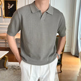 Sola Herren Polo Shirt | Vintage Kurzarm, Hochwertige Baumwolle 8