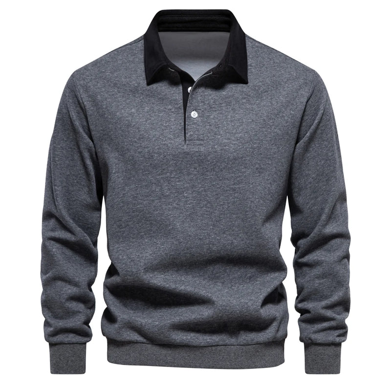 Sophie Herren Sweatshirt | Baumwollmischung, Polo-Kragen, Freizeitmode 10