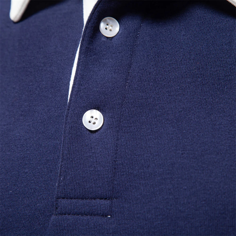 Sophie Herren Sweatshirt | Baumwollmischung, Polo-Kragen, Freizeitmode 3