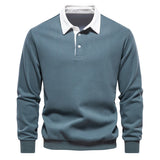 Sophie Herren Sweatshirt | Baumwollmischung, Polo-Kragen, Freizeitmode 7
