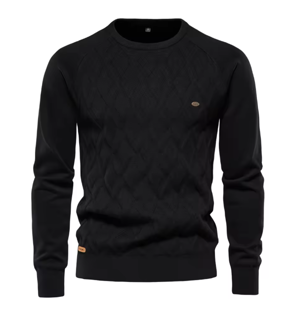 Taro Damen Langarmshirt | Hochwertige Baumwolle, Trapezstruktur 1