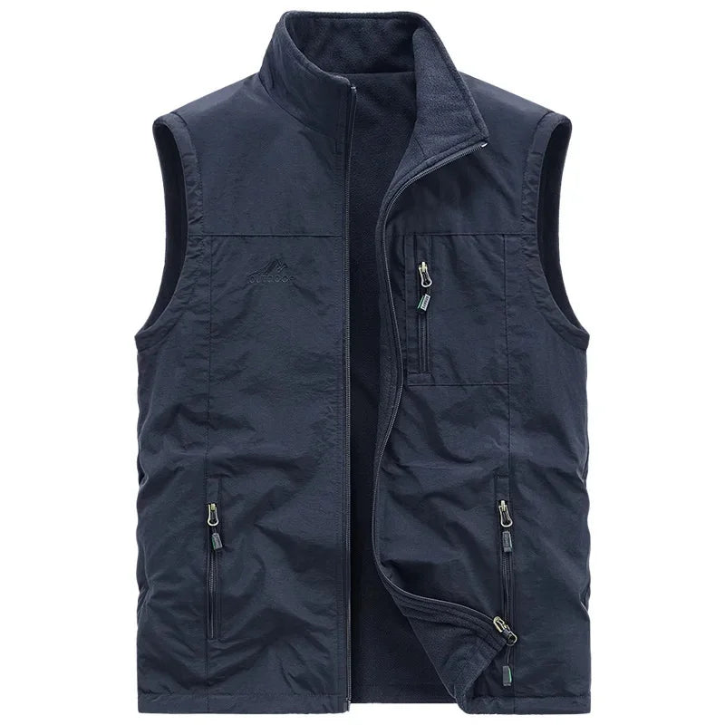Velo Herren Weste | Verdicktes Fleece, Schnelltrocknend 6
