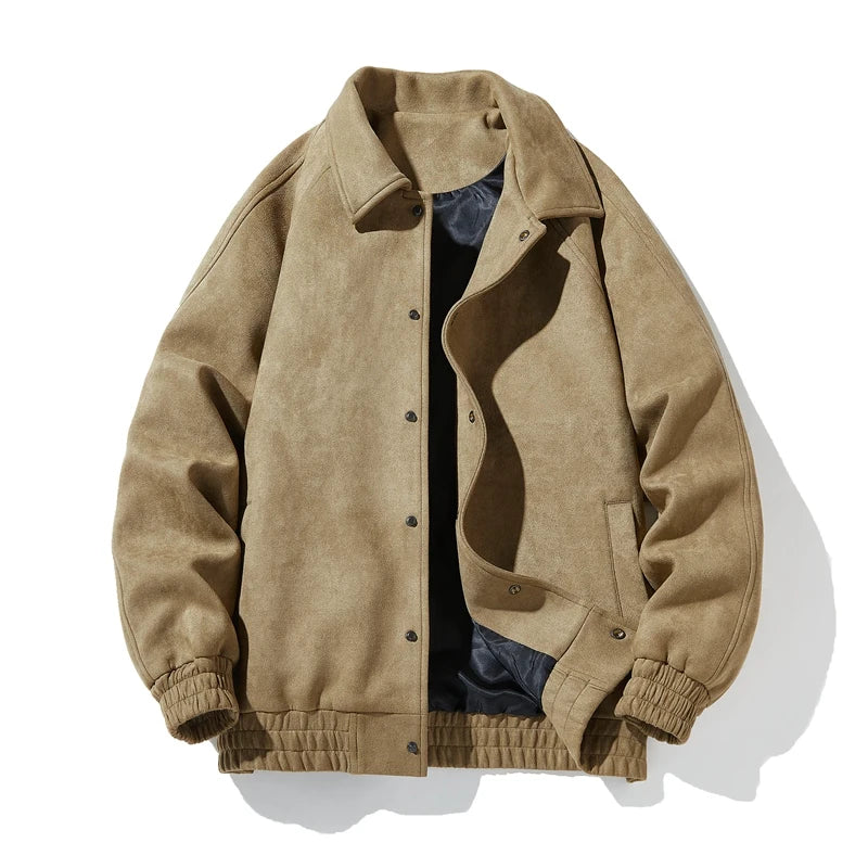 Wila Herren Wildlederjacke | Casual Streetwear, Plus Size M-8XL 7