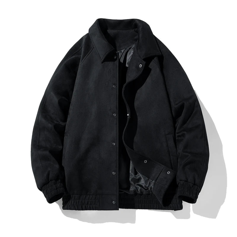Wila Herren Wildlederjacke | Casual Streetwear, Plus Size M-8XL 8
