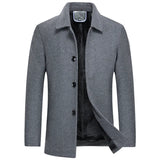 Wolfer Männer Wolljacke | 100% Wolle mit Fleece-Liner, Elegant 1