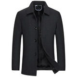 Wolfer Männer Wolljacke | 100% Wolle mit Fleece-Liner, Elegant 6
