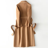 Damen Mantel – Modern & Elegant – Hochwertiger Wollmix - Asance