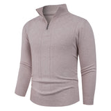 Half - Zip Rollkragenpullover – Modern & Warm – Strukturierter Strick - Asance