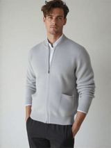 Herren Kashmir mix Strickjacke | Vielseitige Farben - Asance