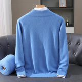 Herren Kashmir mix Strickjacke | Vielseitige Farben - Asance