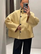 Mischwollmantel – Elegant & Figurbetont – Hochwertiger Materialmix - Asance