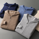 Premium Hoodie – Wärmend & Komfortabel – Merino Wollmix mit Kapuze - Asance