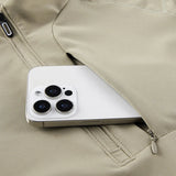 Schnell Trocknendes Herren Shirt Langarm | Halber Reißverschluss - Asance