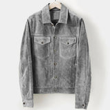 Slim Fit Jacke – Moderner Look & Struktur – Hochwertiges Kunstleder - Asance